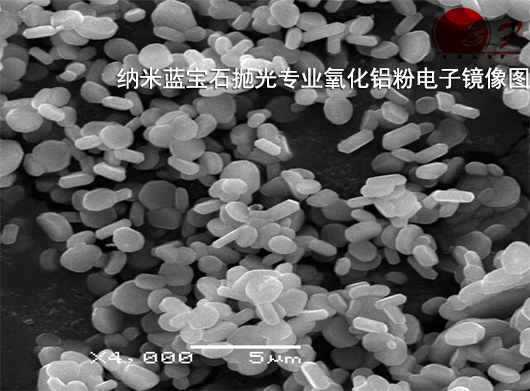 电子镜图-超精细煅烧氧化铝粉